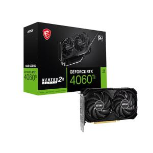  MSI 지포스 RTX 4060 Ti 벤투스 2X 블랙 OC D6 16GB