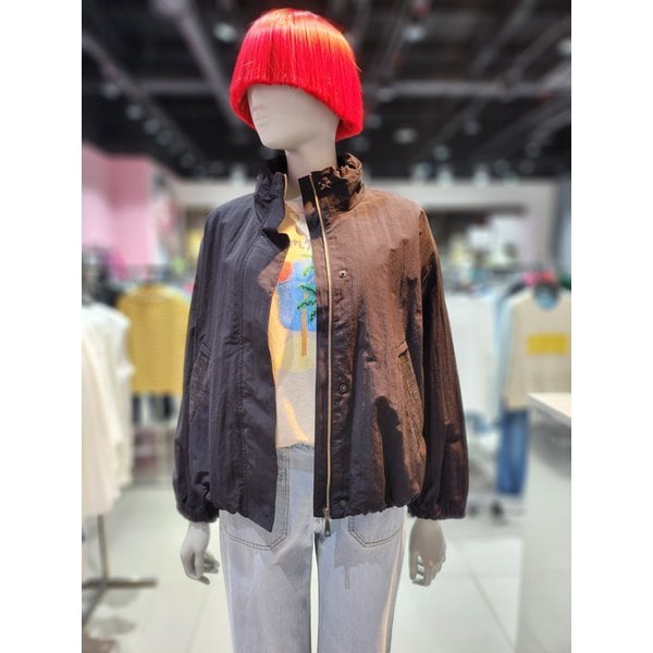 [부산점] 자카드 블록 하이넥 점퍼 BAJP07511BK