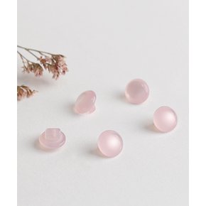 패션스타트 파스텔 반콩단추 10mm_핑크 (87693)