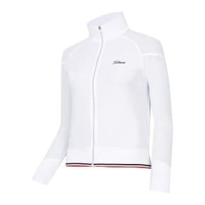 타이틀리스트골프자켓 CQK TKTWT6152-01 MESH FULL ZIP SUMMER MIDLAYER W WHITE