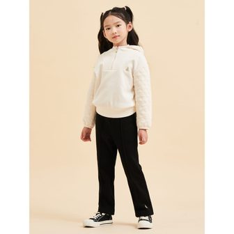 빈폴키즈 *SSG특가*[BEANPOLE KIDS] 여아 밍크퍼 부츠컷 팬츠  블랙 (BI3921G015)