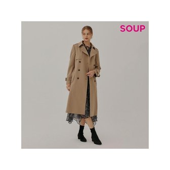 SOUP 베이직 롱 트렌치코트 SA9BB81_P370134787