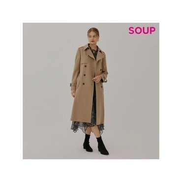 SOUP 베이직 롱 트렌치코트 SA9BB81_P370134787