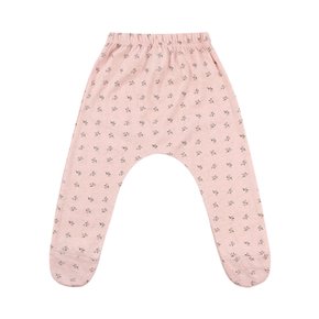 BABY FOOT BAGGY PANTS : FLOWER PINK