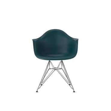 허먼밀러 [허먼밀러 공식딜러] Eames Plastic Armchair, Wire Base (Evergreen/Chrome)