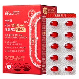 celltrion 이너랩 레드 알티지 오메가3 장용성 (30일분)