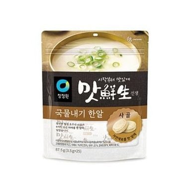 청정원 맛선생 국물내기 한알 (사골) 87.5g