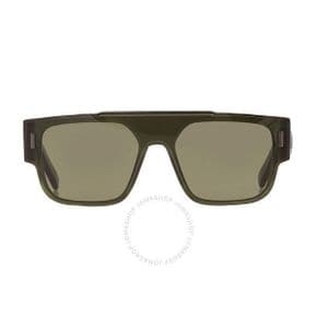 4436424 Dior Green Shield Mens Sunglasses