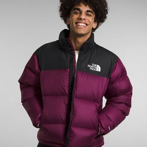 남성 1996 레트로 눕시 Nuptse 패딩 자켓 Boysenberry