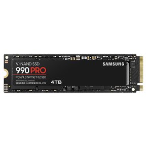 삼성전자 공식인증 990 PRO (MZ-V9P4T0BW) M.2 NVMe SSD (4TB)