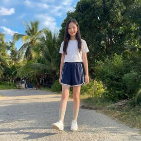 행텐틴즈 여아 쿨링 돌핀 배색 숏팬츠 277 14520 137 402 31 _P390018883