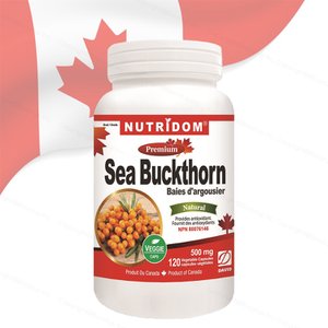  뉴트리돔 캐나다 씨벅톤 비타민나무열매 120캡슐