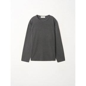 Pigment Waffle T-shirt_Charcoal