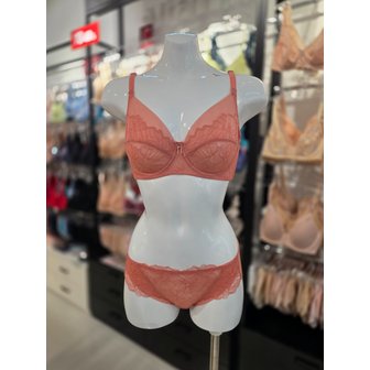 비너스 [시흥점] (시흥) 비너스 플로럴 홑겹 브라,헴팬티 세트 [VBR1790/VPT1790H-RN]