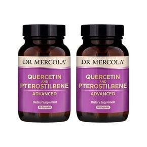 Dr. Mercola 닥터메르콜 퀘르세틴 프테로스틸벤 50mg 60정 2개