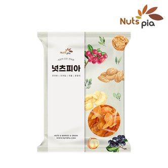 넛츠피아 쫄깃한 건복숭아 슬라이스 1kg 복숭아 함량 90%