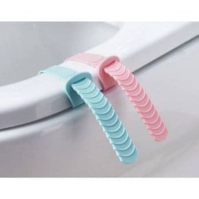 TBZ 변기커버홀더 화장실 실리콘 핸들 위생 스트랩 욕실