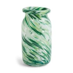 엑스투 헤이 HAY  Splash Vase Roll Neck Small Green swirl 스플래쉬 베이스 롤 넥 스몰
