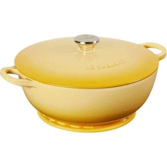  일본 르쿠르제 후라이팬0108 Le Creuset 법랑 주철 커브 라운드 셰프 오븐 실리콘 프렌치 냄비받