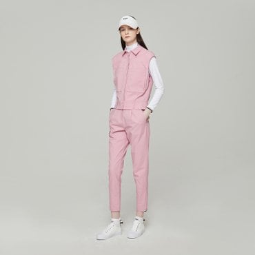 BOSS GOLF [GIFT 100% 증정] 빅포켓 우븐 베스트 WOMAN PINK