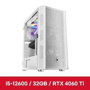 이엠텍 레드빗 PC PRO - I5O407 (i5-12600 / RTX 4060 Ti / 16GB (8Gx2) / NVMe 500GB)