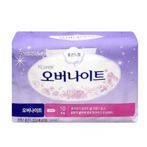 좋은느낌 생리대 오버나이트 일반형 10개입 수면용 (S41243955)