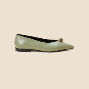 Fling star mule flat(khaki) DG1DA24523KHI