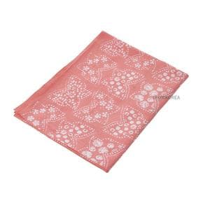 SS25 공용 패턴 반다나 스카프 QV045B PINK