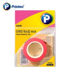 디자인마스킹 빨강  DM03-1510  15mm x 10m 프린텍 .