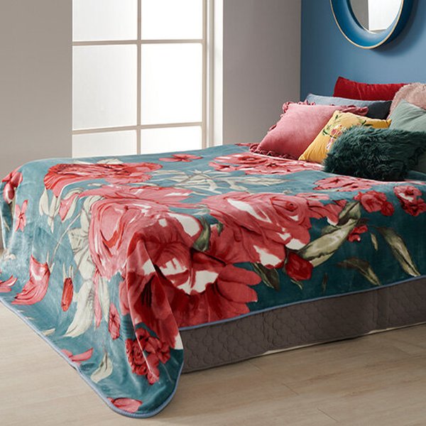 [특대형]메종노아 디럭스 담요 3종 모두 (180*210/로얄로즈+메종크림+미드나잇가든)