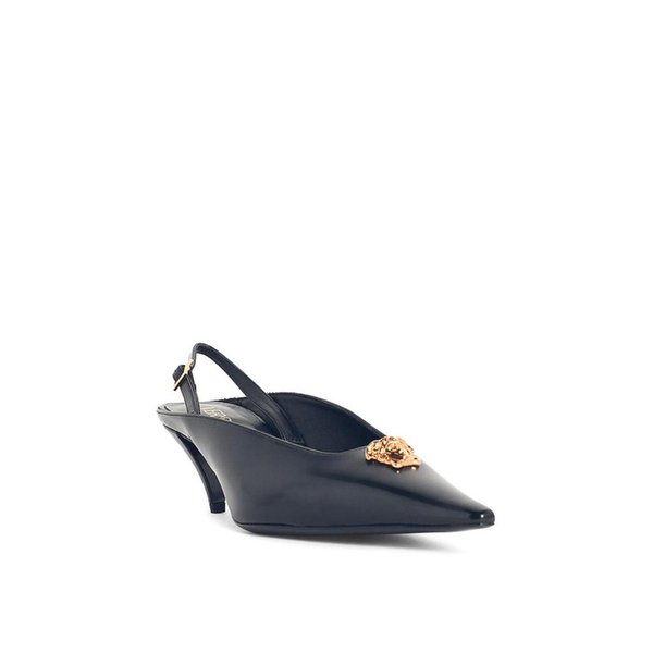 여성 샌들 라 메두사 블랙 레더 슬링백 10219051A148351B00V /8