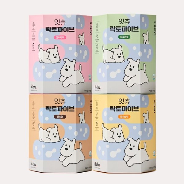 잇츄 락토파이브 30개입 (관절/눈/피부/슬림)