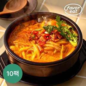 [페이보잇] 얼큰 뚝배기 김치우동 340g 10팩