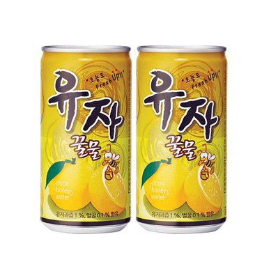 유자꿀물 175ml*30캔*3박스(총90캔)