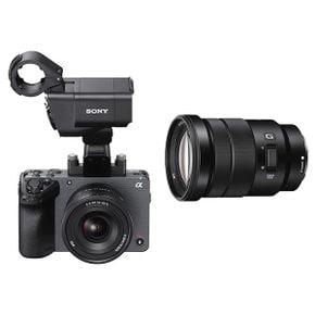 일본 소니 브이로그 카메라 FX30 and Power Zoom Lens SELP18105G Set For those who want to ex