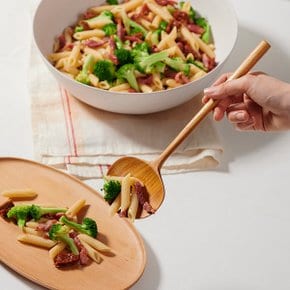 티크 우드 샐러드 서빙 포크_28CM J71N902108800