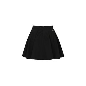 SUMMER SKATER SKIRT W/INNER PANTS_Black