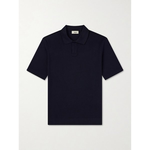 피에르 허니콤 니트 코튼 피케 폴로 셔츠 46376663163008980