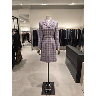 지고트 [파주점] 브로치 체커 재킷 원피스 JPCA0OP263