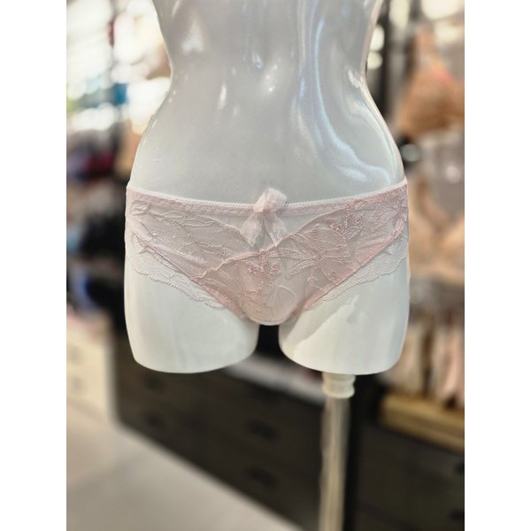 [시흥점] S 비너스) 오르화 홑겹 데미 브라 세트 햄팬티 OPT7859H-PK