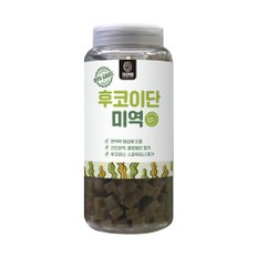 자연애 강아지 가수분해 간식 후코이단 미역 450g