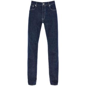 남성 slim fit bara jeans for Blue