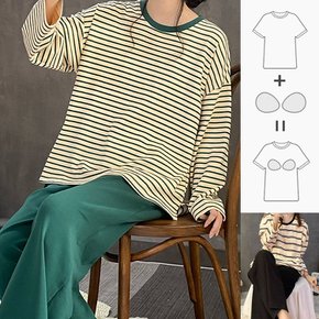 패드 훔웨어세트 캡내장 여성 잠옷 이지웨어
