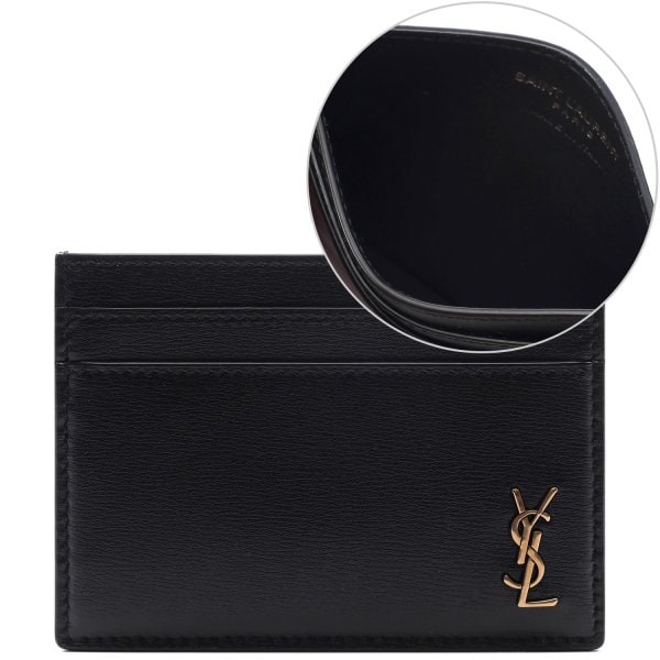 [부산점] 25FW 남성 모노그램 금장로고 카드지갑 (607603 02G0W 1000 25F)