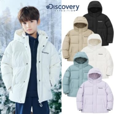 디스커버리키즈 패밀리레스터 구스다운 숏패딩(DKDJ56046)