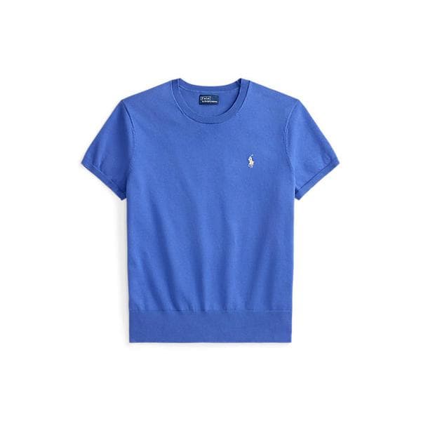 여성 숏 슬리브 크루넥 스웨터(WMPOSWENC021550400)