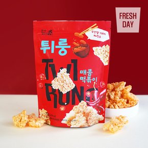 바삭고소한 누룽지 쌀과자 튀룽 매콤떡볶이맛 77g 6봉 (77g/봉)