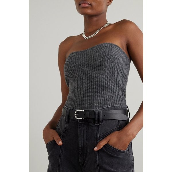 블랙 가죽 벨트 665933303415656