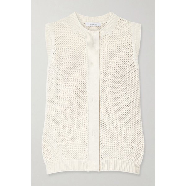 오픈 니트 실크 블렌드 탑 46376663162954388