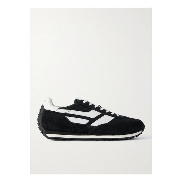 메쉬 가죽 트림 스웨이드 스니커즈 46376663162874835